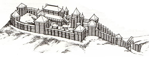 古代ルーシの要塞