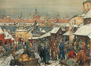 ノヴゴロドの市場