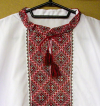 ウクライナ刺繍ルバーシカ