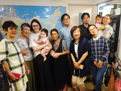 オリガ先生と受講生の皆さん
