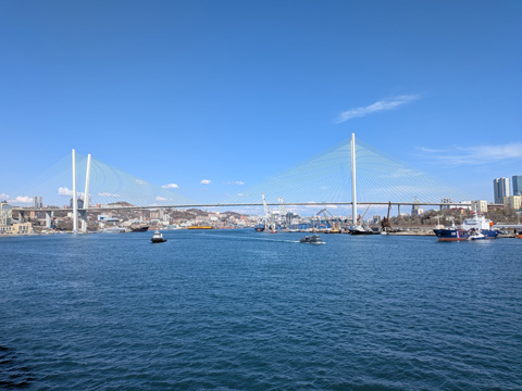 ウラジオストクの風景（橋）